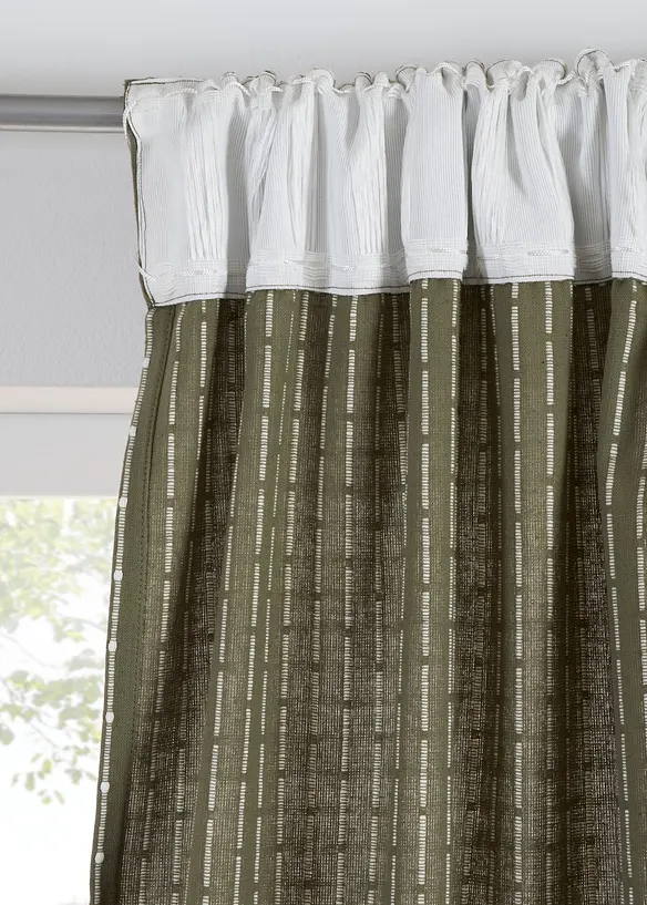 Tenda tessuta in cotone biologico (pacco da 1), bonprix