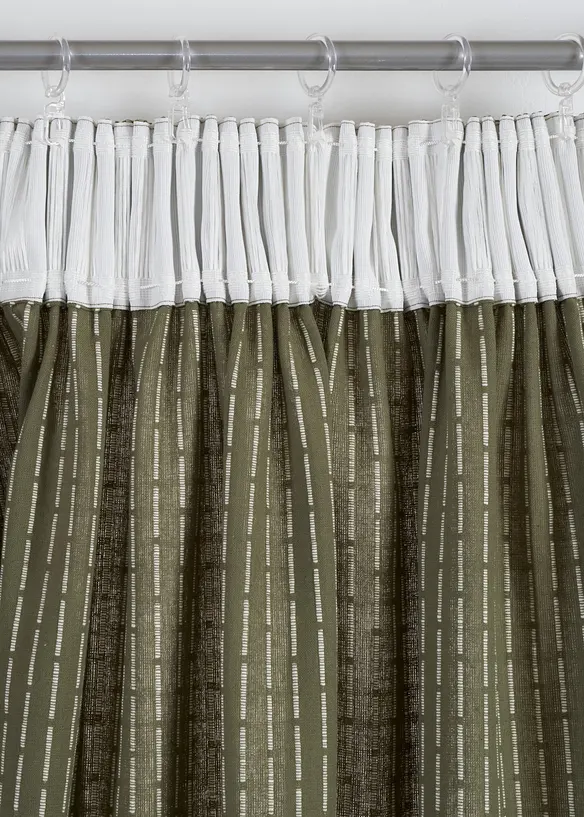 Tenda tessuta in cotone biologico (pacco da 1), bonprix