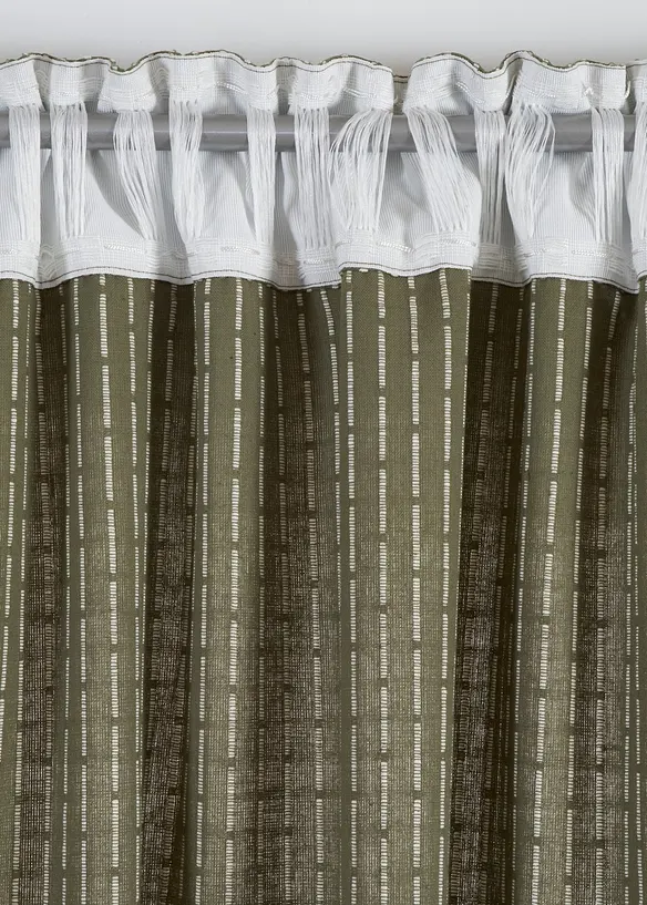 Tenda tessuta in cotone biologico (pacco da 1), bonprix