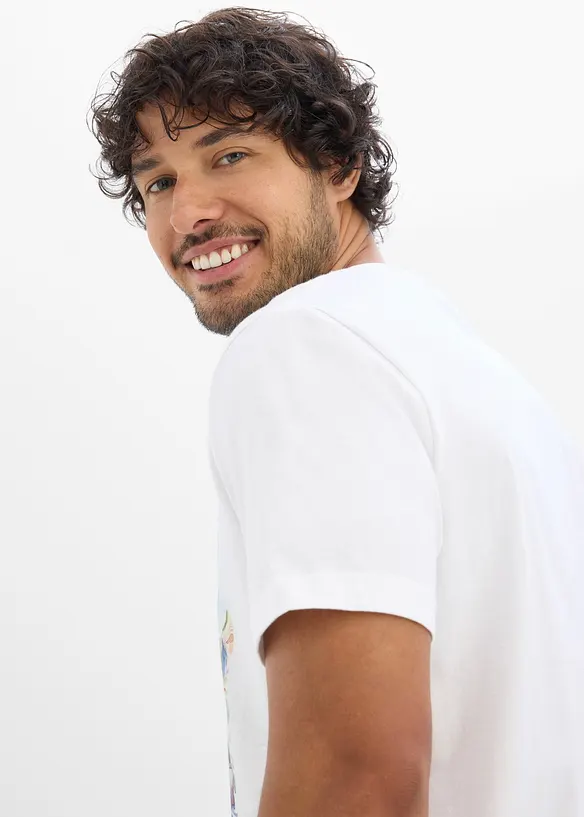 T-shirt in puro cotone biologico, bonprix