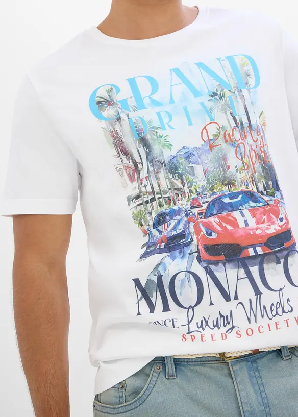 T-shirt in puro cotone biologico, bonprix