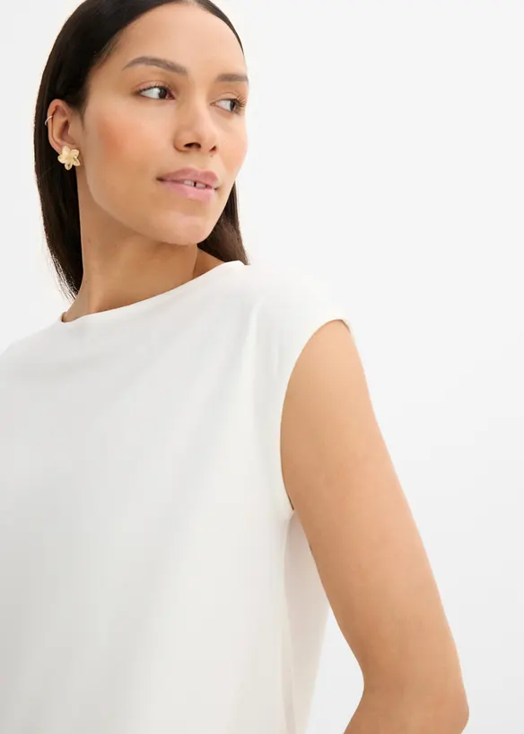 Maxi maglia in misto viscosa morbido, bonprix