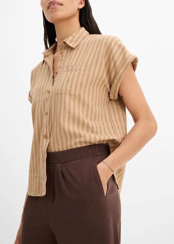Pantaloni in jersey di misto viscosa morbido, bonprix