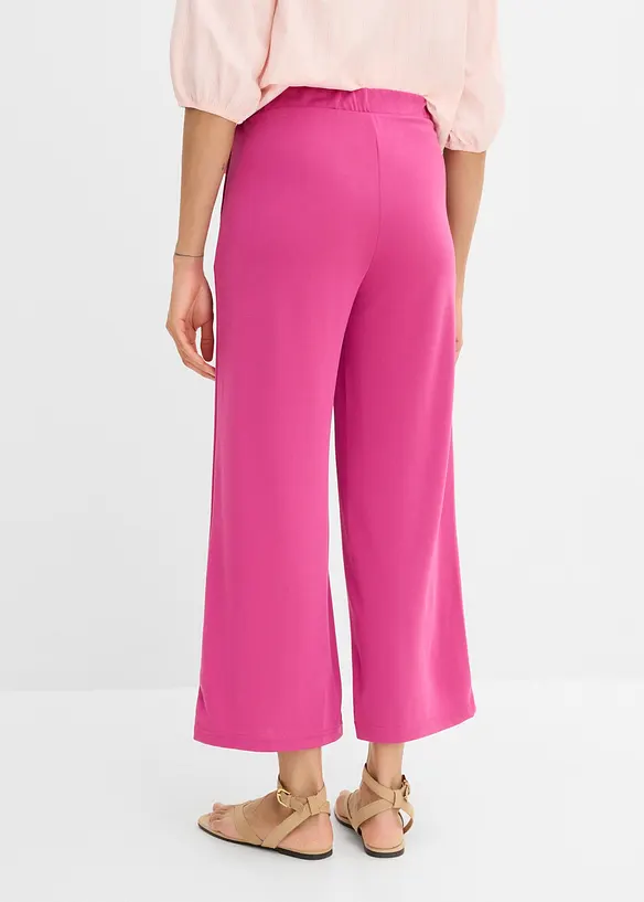 Pantaloni in jersey di misto viscosa morbido, bonprix