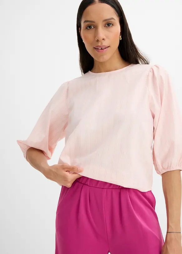 Pantaloni in jersey di misto viscosa morbido, bonprix