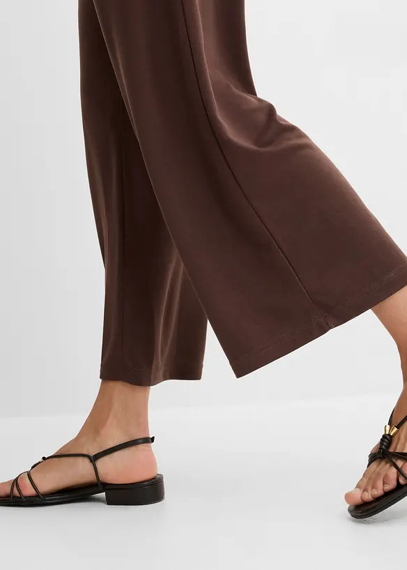 Pantaloni in jersey di misto viscosa morbido, bonprix