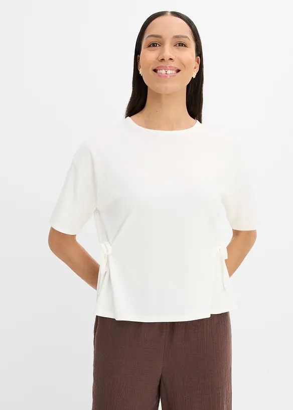 T-shirt in misto viscosa morbido, bonprix