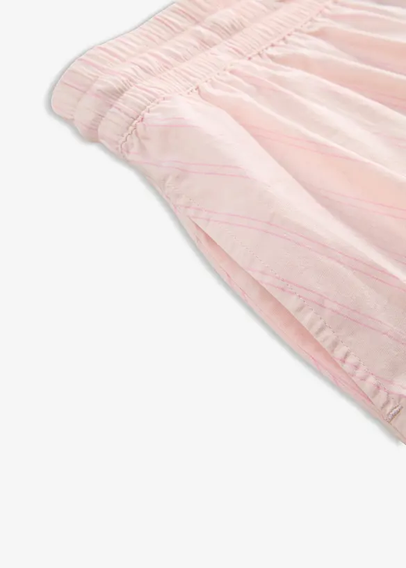 Gonna midi in misto cotone, bonprix