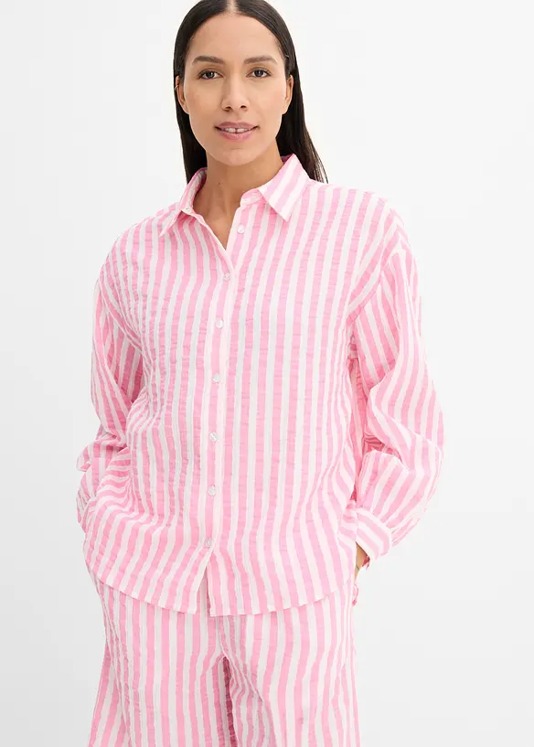 Camicia in mussola di puro cotone, bonprix