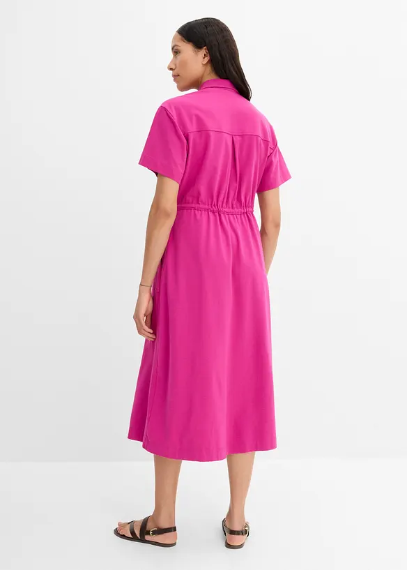 Abito in jersey di cotone elasticizzato, bonprix
