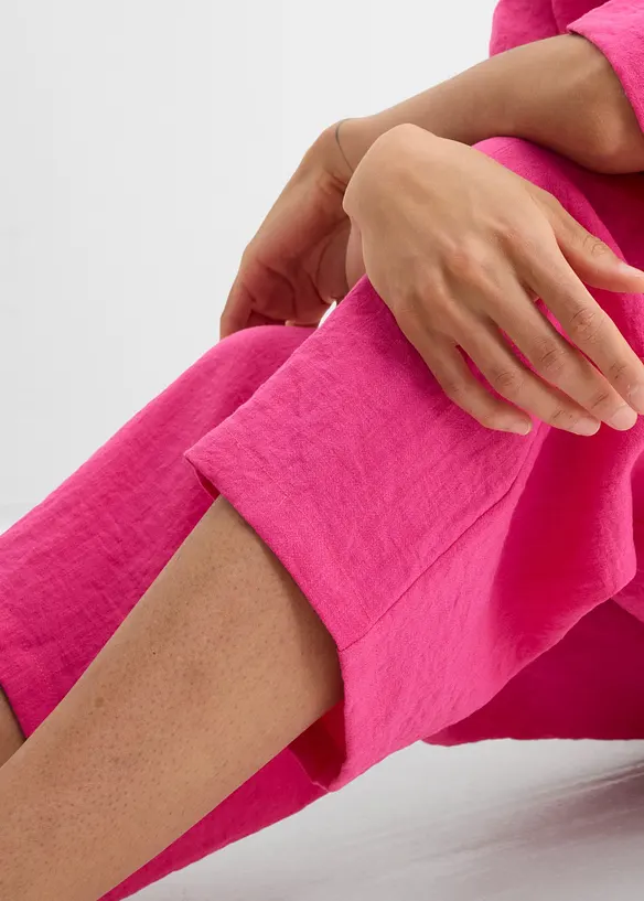 Pantaloni culotte in misto viscosa, bonprix