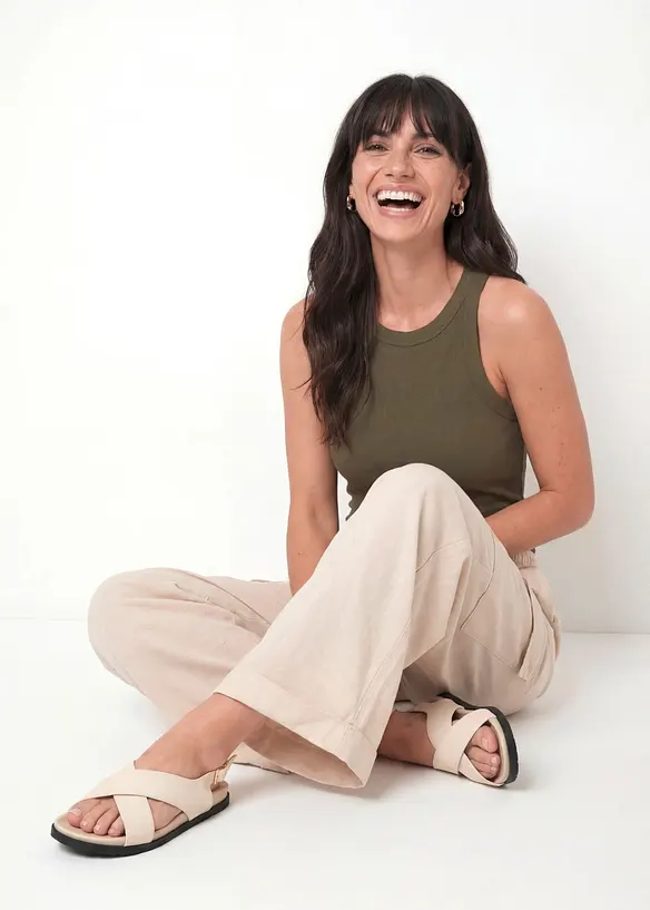 Canotta a coste, bonprix