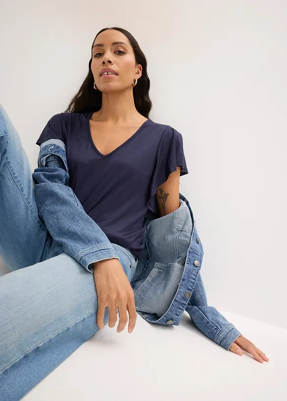 Maglia in morbida viscosa, bonprix