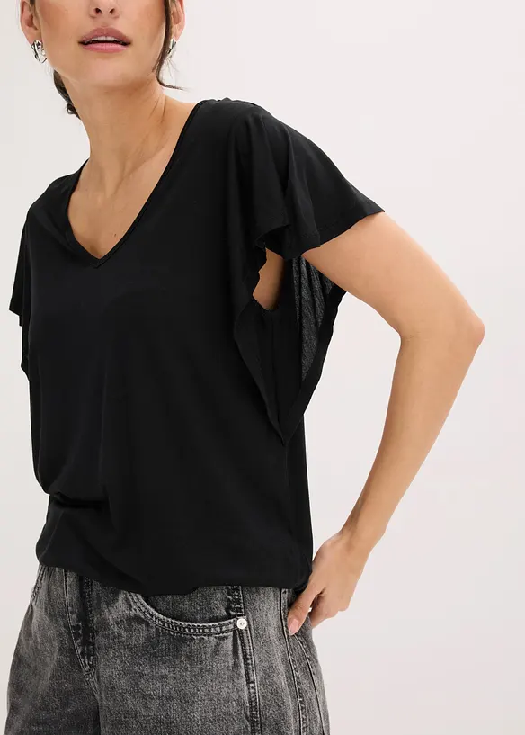Maglia in morbida viscosa, bonprix