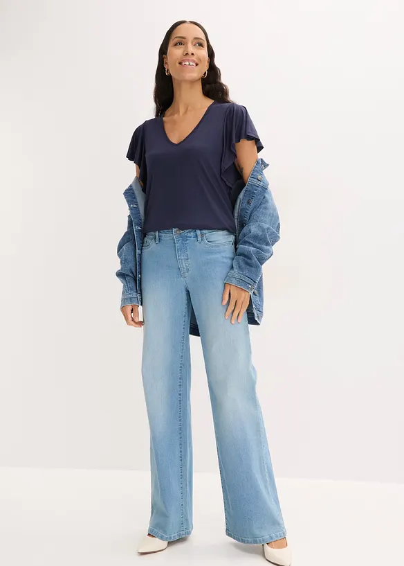 Maglia in morbida viscosa, bonprix