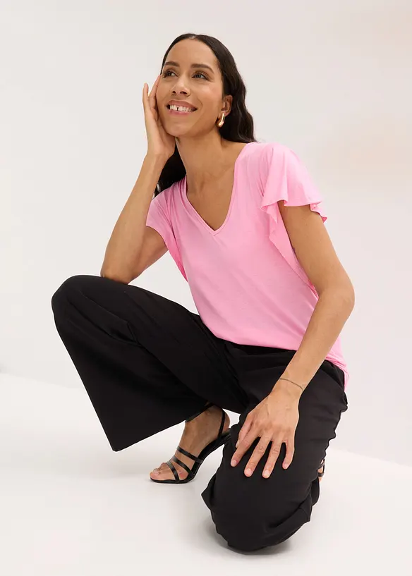 Maglia in morbida viscosa, bonprix