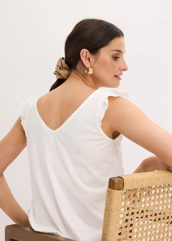Top in puro cotone biologico, bonprix