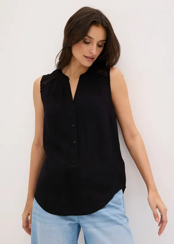 Top in pura viscosa, bonprix