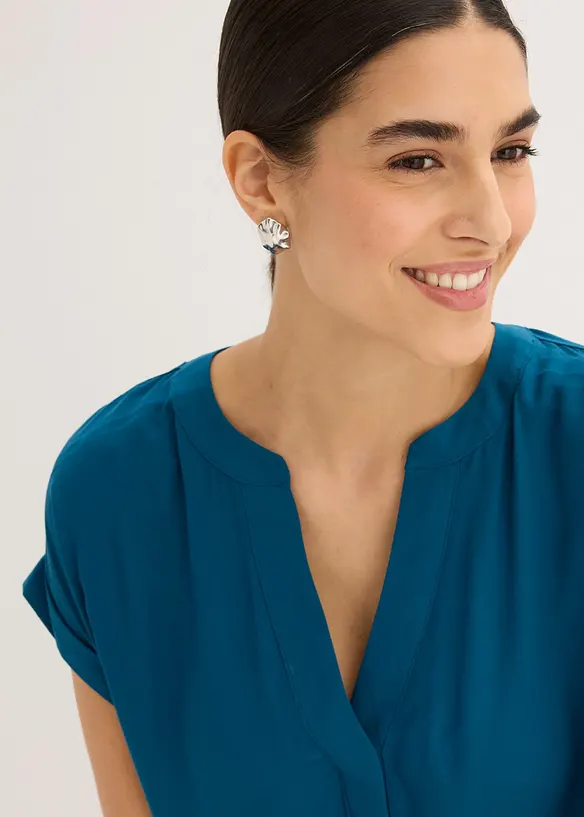 Blusa in pura viscosa, bonprix