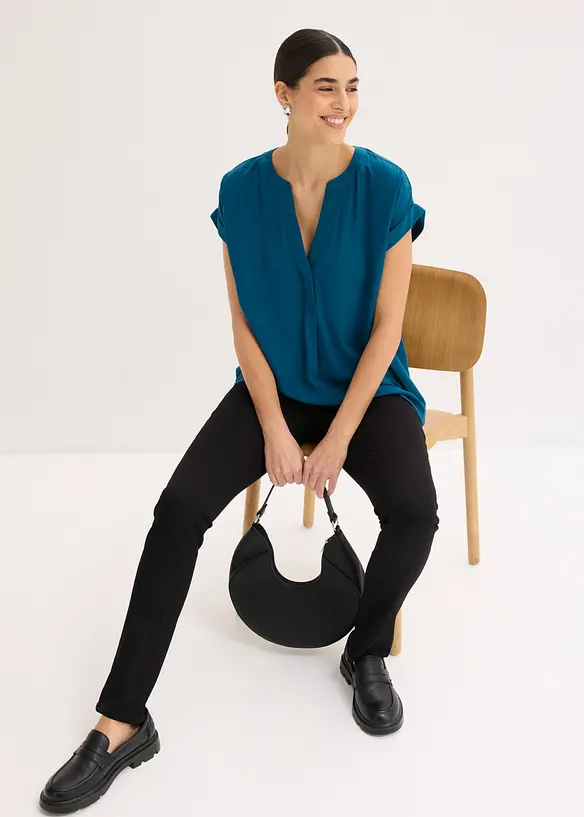 Blusa in pura viscosa, bonprix