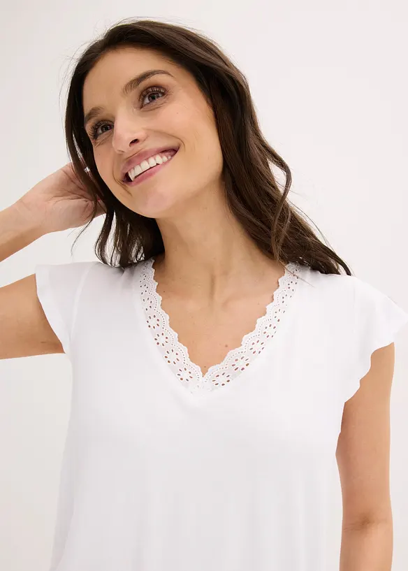 Maglia in misto viscosa, bonprix