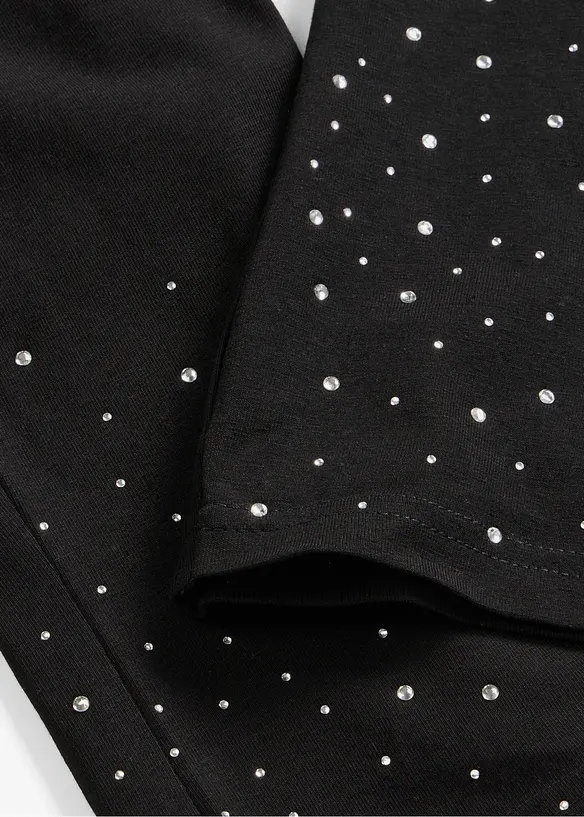 Leggings a pinocchietto in misto cotone, bonprix