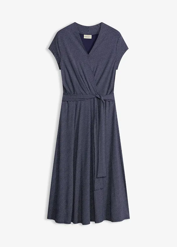 Abito midi in misto viscosa, bonprix