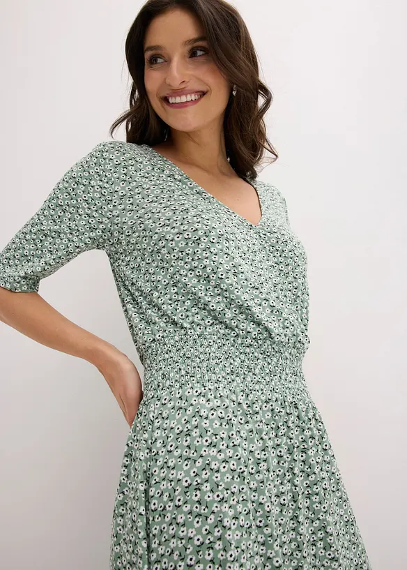 Abito in jersey di misto viscosa, bonprix