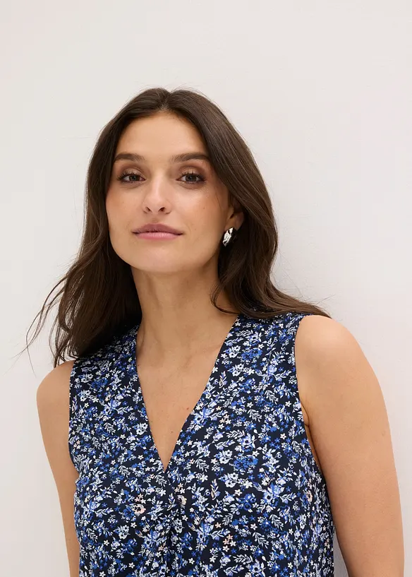 Top in misto viscosa, bonprix