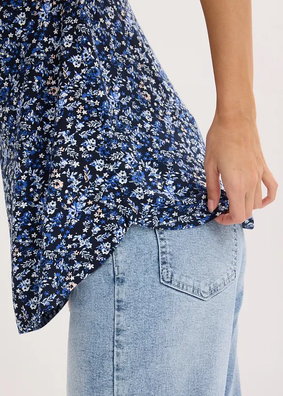 Top in misto viscosa, bonprix