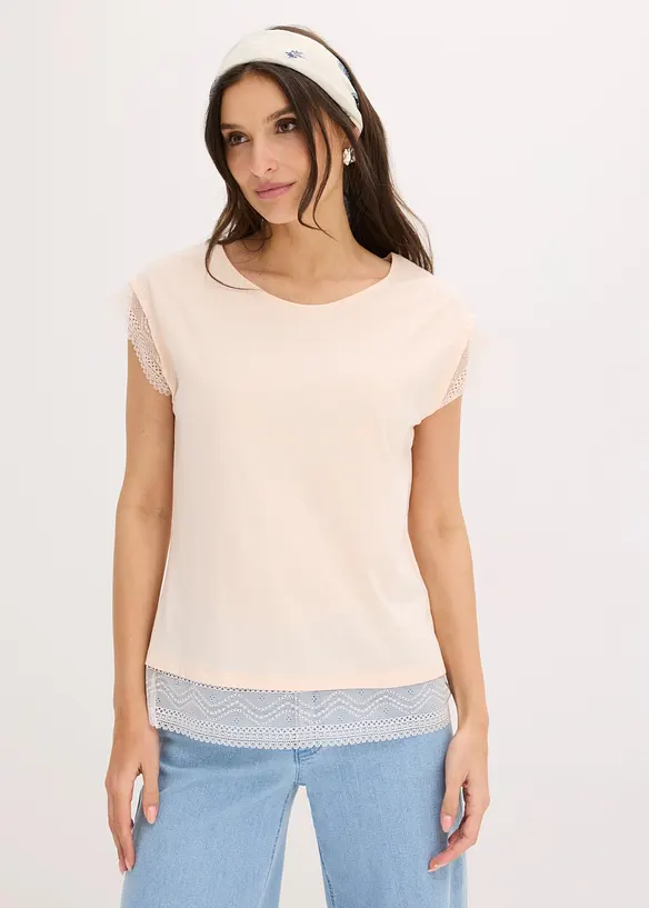 Maglia boxy in cotone, bonprix
