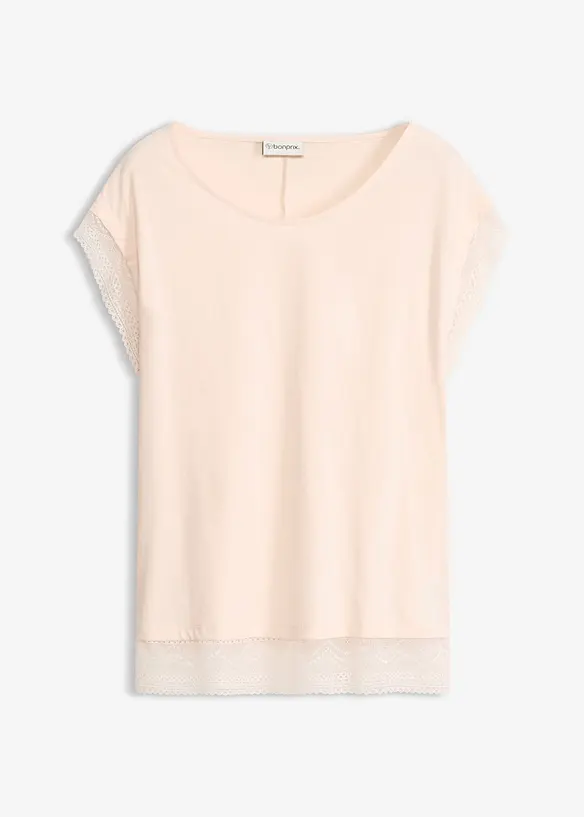 Maglia boxy in cotone, bonprix