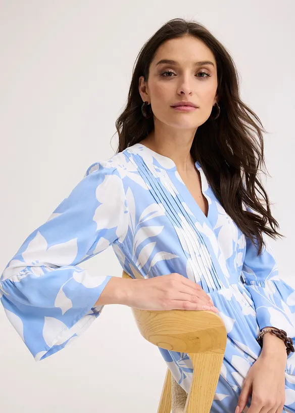 Abito lungo in viscosa fluida, bonprix