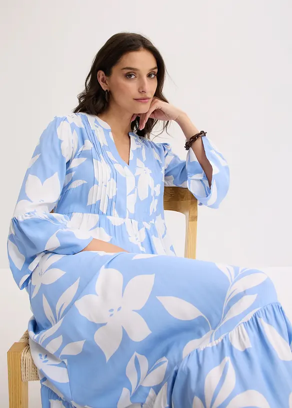 Abito lungo in viscosa fluida, bonprix