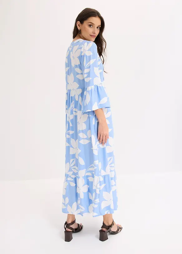 Abito lungo in viscosa fluida, bonprix