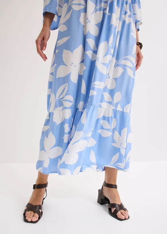 Abito lungo in viscosa fluida, bonprix