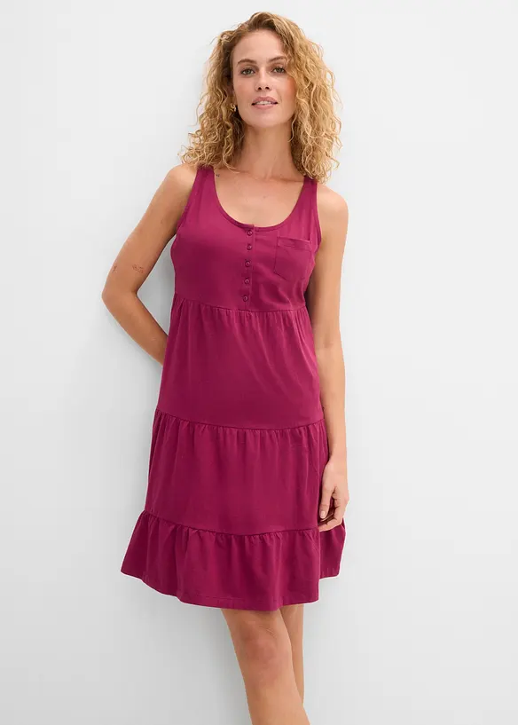 Abito corto in jersey di cotone, bonprix