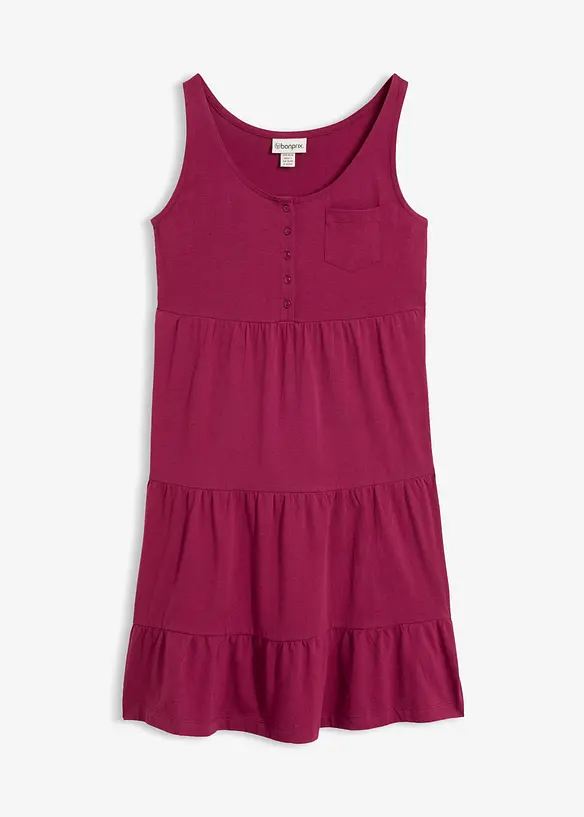 Abito corto in jersey di cotone, bonprix