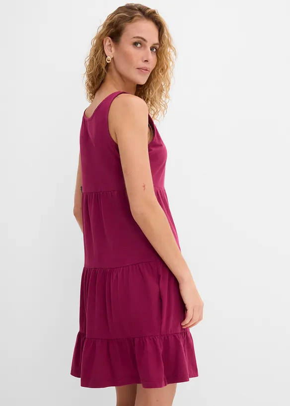 Abito corto in jersey di cotone, bonprix