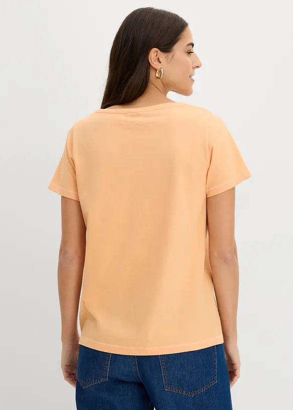 T-shirt in puro cotone, bonprix