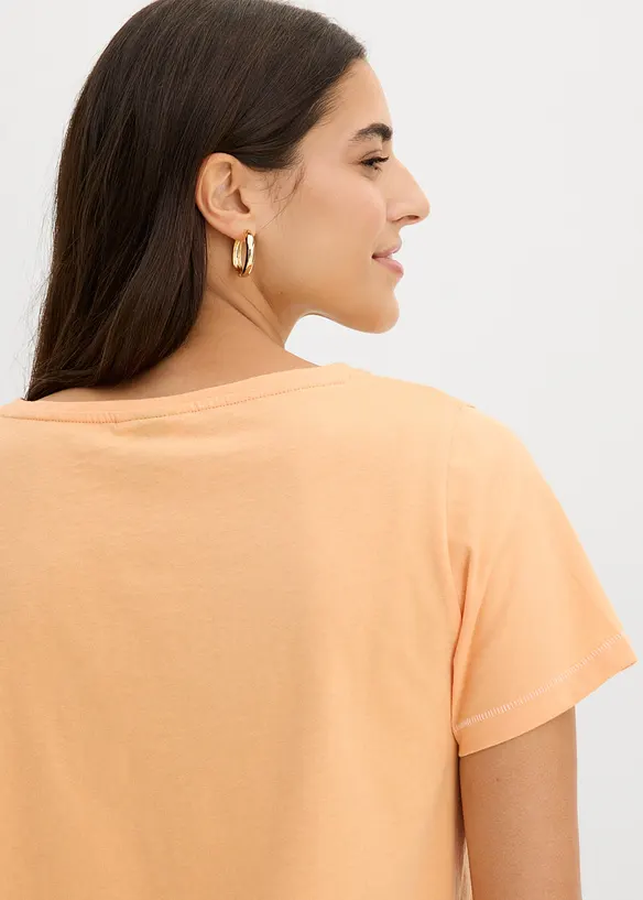 T-shirt in puro cotone, bonprix