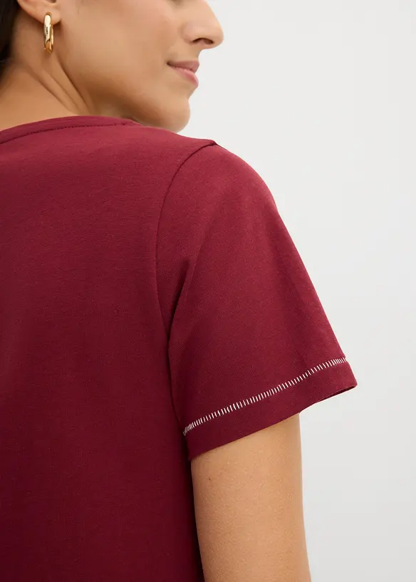 T-shirt in puro cotone, bonprix