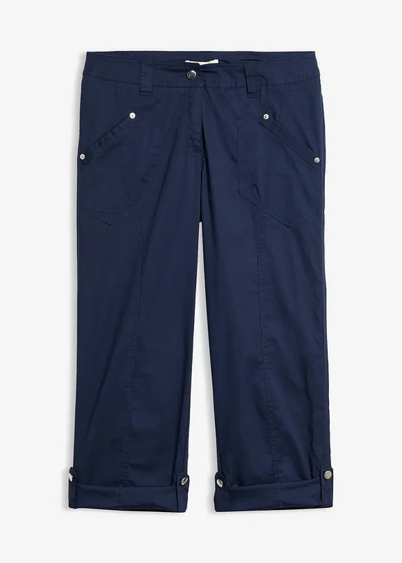 Pinocchietti cargo elasticizzati, bonprix