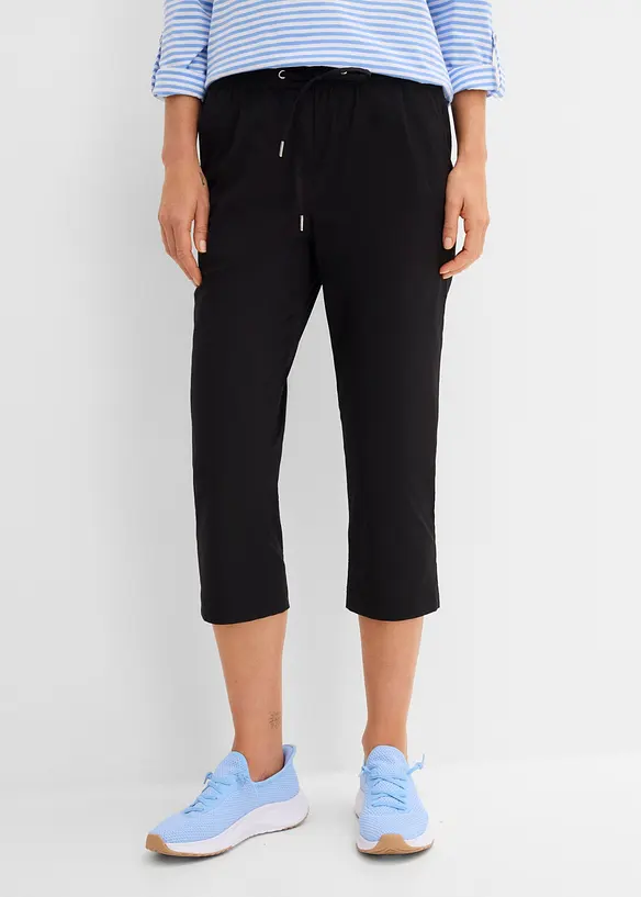 Pinocchietti con coulisse e laccetto, bonprix