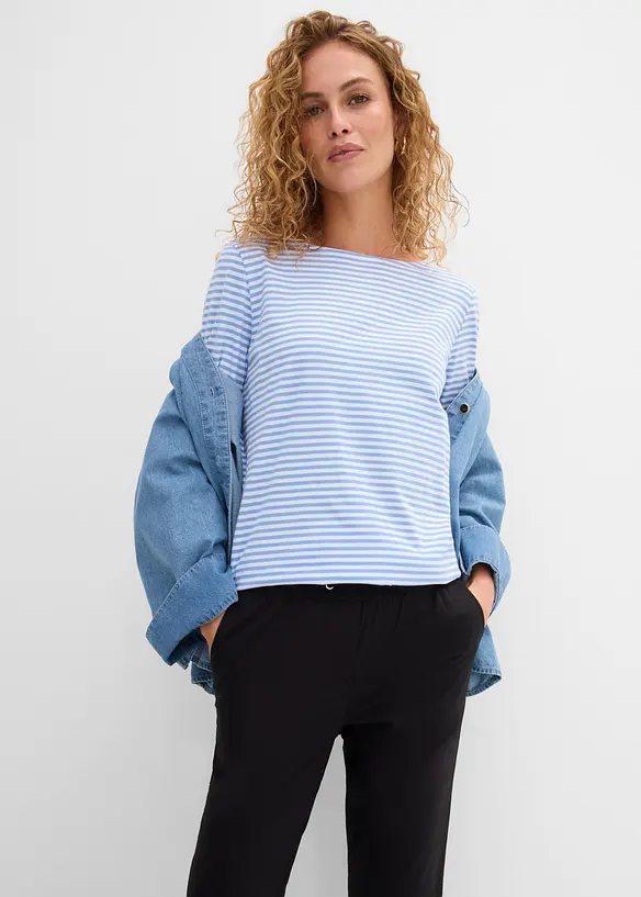 Pinocchietti con coulisse e laccetto, bonprix