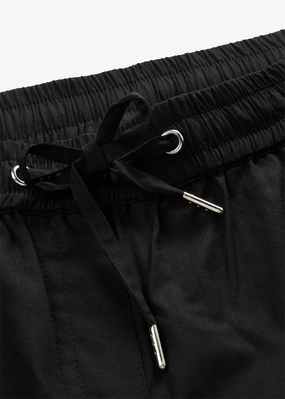 Pinocchietti con coulisse e laccetto, bonprix