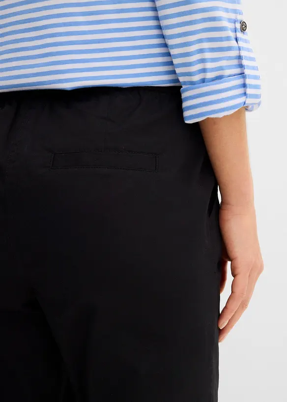 Pinocchietti con coulisse e laccetto, bonprix