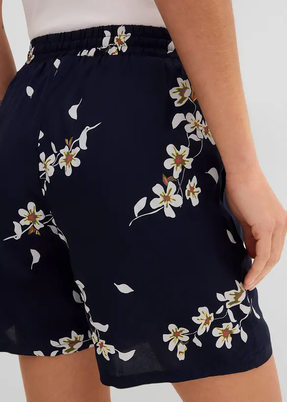 Shorts in viscosa con laccetto (pacco da 2), bonprix