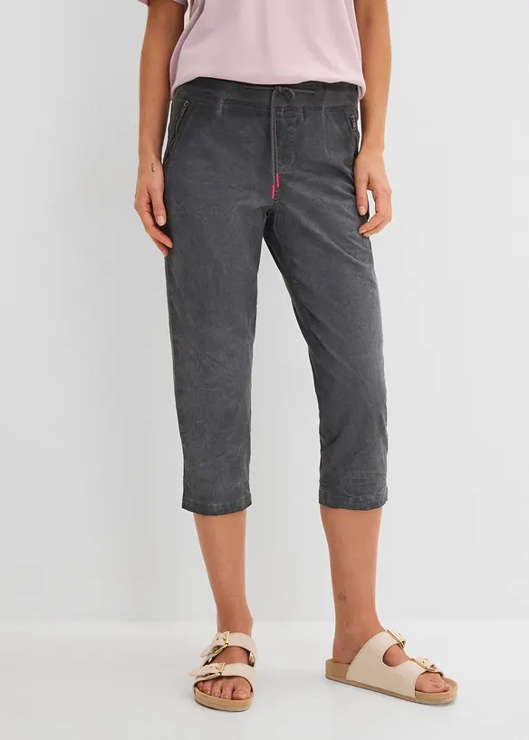 Pinocchietti con laccetto a contrasto, bonprix