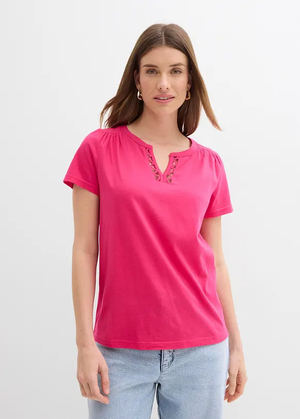 Maglia con scollo particolare, bonprix